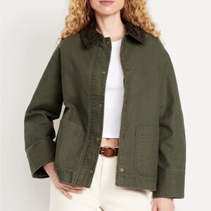 Old Navy Green Barn Jacket S